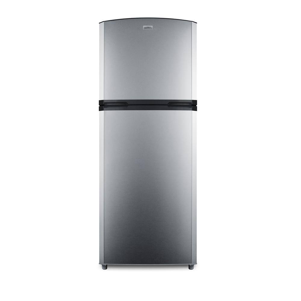 Summit Appliance 12.9 cu. ft. Top Freezer Refrigerator in Stainless Steel FF1427SSIME