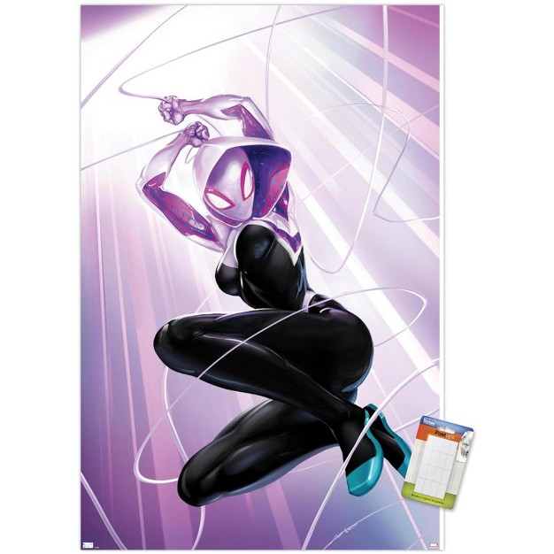 Trends International Marvel Comics Ghost Spider Ghost Spider 1 Unframed Wall Poster Prints