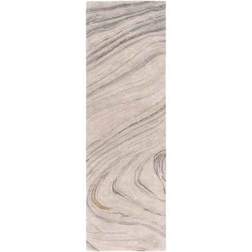 Kavita Contemporary Light Gray Rug