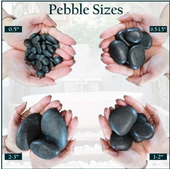 0.25 cu. ft. 1 in. - 3 in. Royal Tan River Pebbles