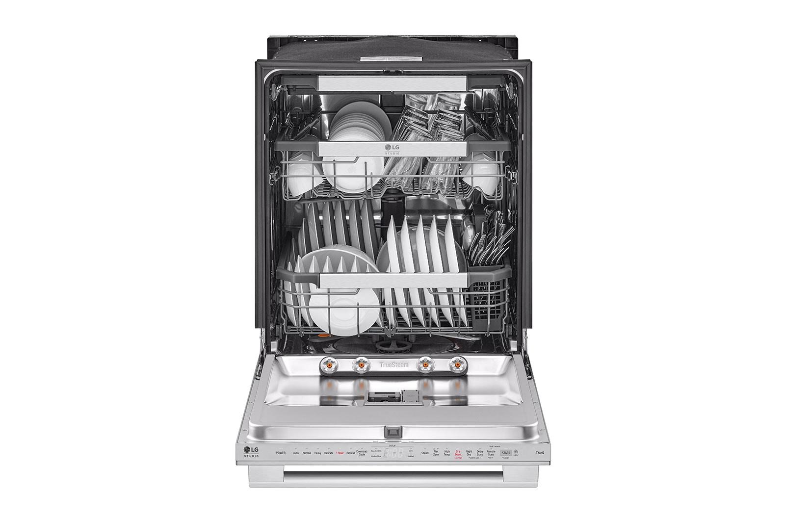 Lg SDWB24S3 Lg Studio Smart Top Control Dishwasher With 1-Hour Wash & Dry, Quadwash® Pro, Truesteam® And Dynamic Heat Dry™