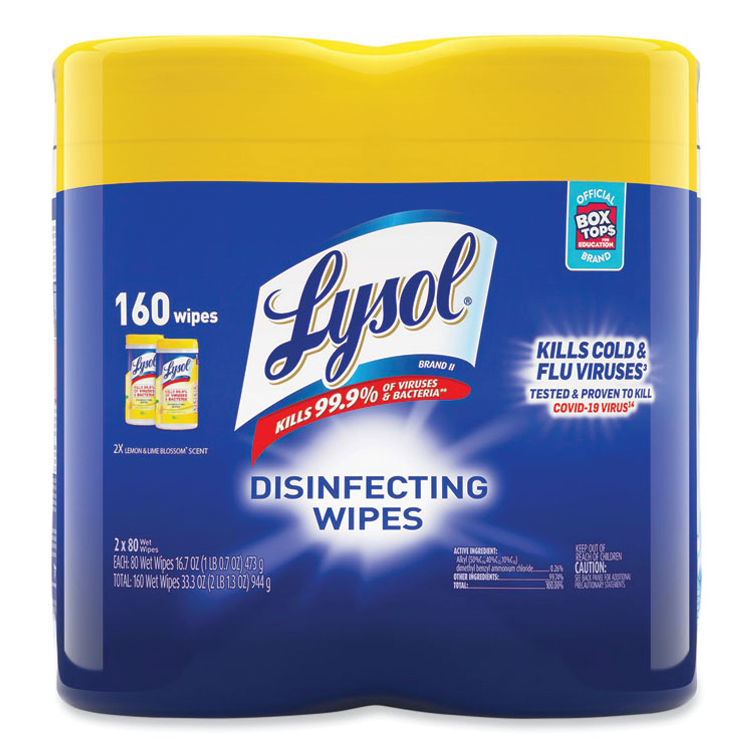 Disinfecting Wipes by LYSOLandreg; Brand RAC80296