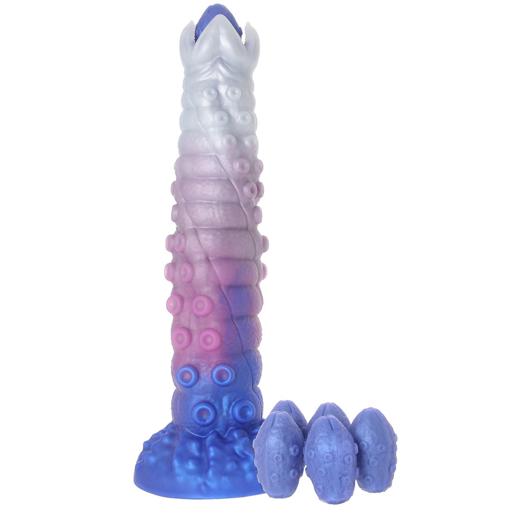 Creature Cocks Tenta-Queen Ovipositor Dildo and Eggs