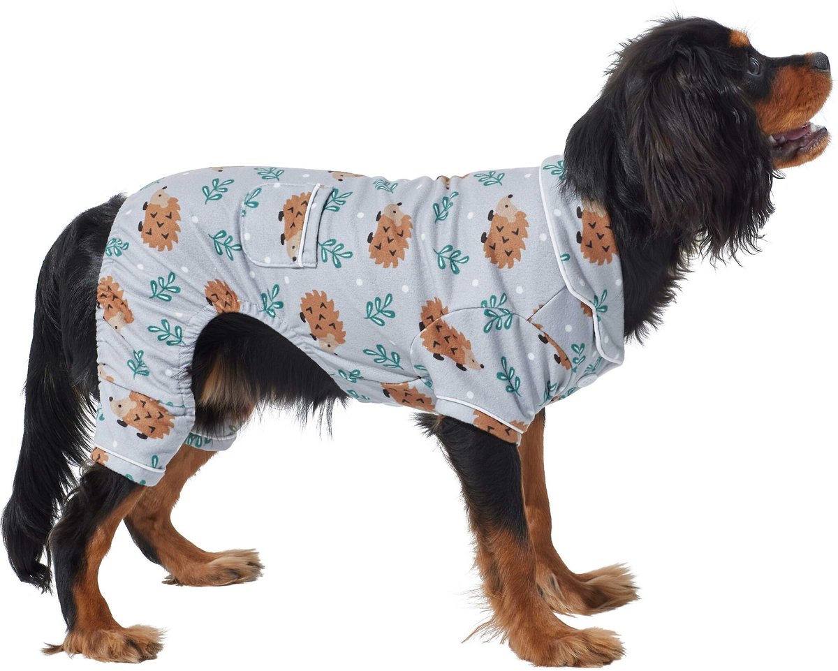 Wagatude Hedgehog Print Dog Pajamas