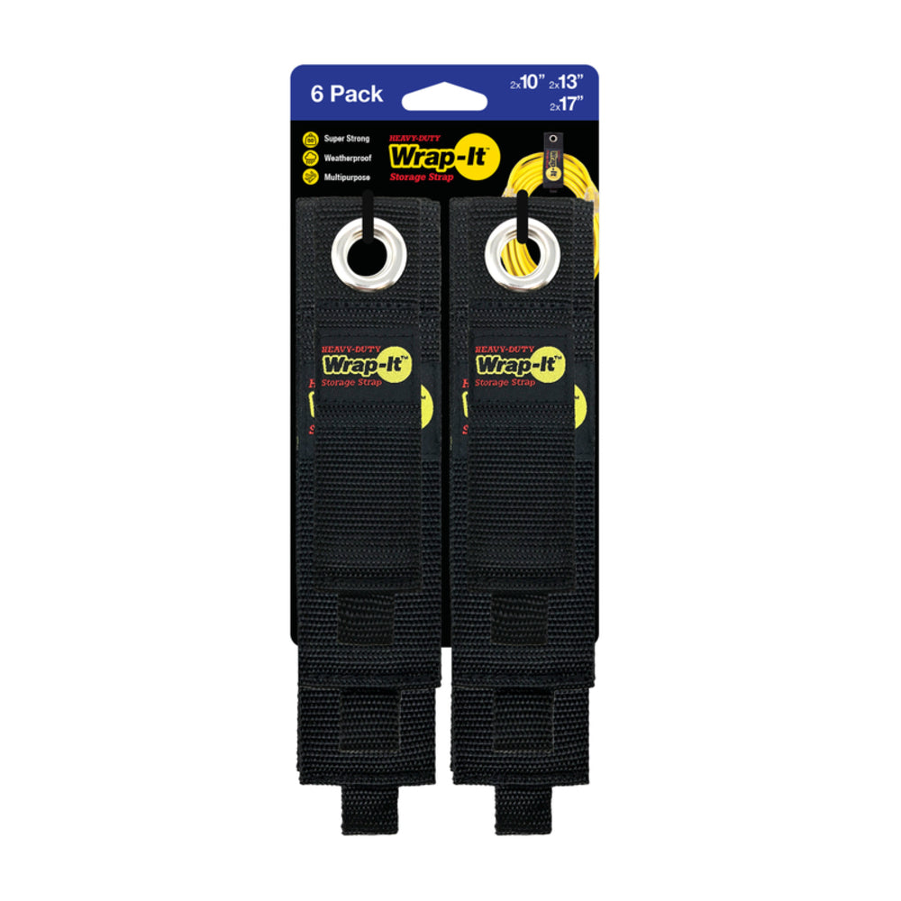 STORAGE STRAP ASST 6PK