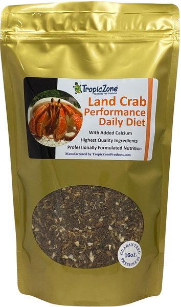 TropicZone Land Crab Performance Daily Diet Crab Food