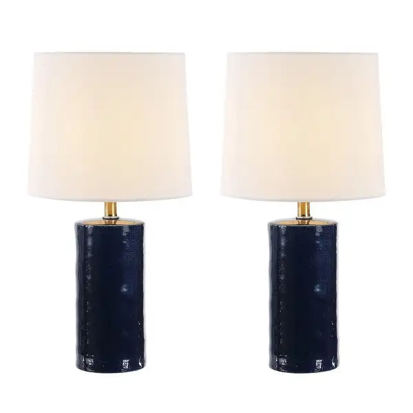 SAFAVIEH Lighting Jonie 19-inch Ceramic LED Table Lamp (Set of 2). - 10