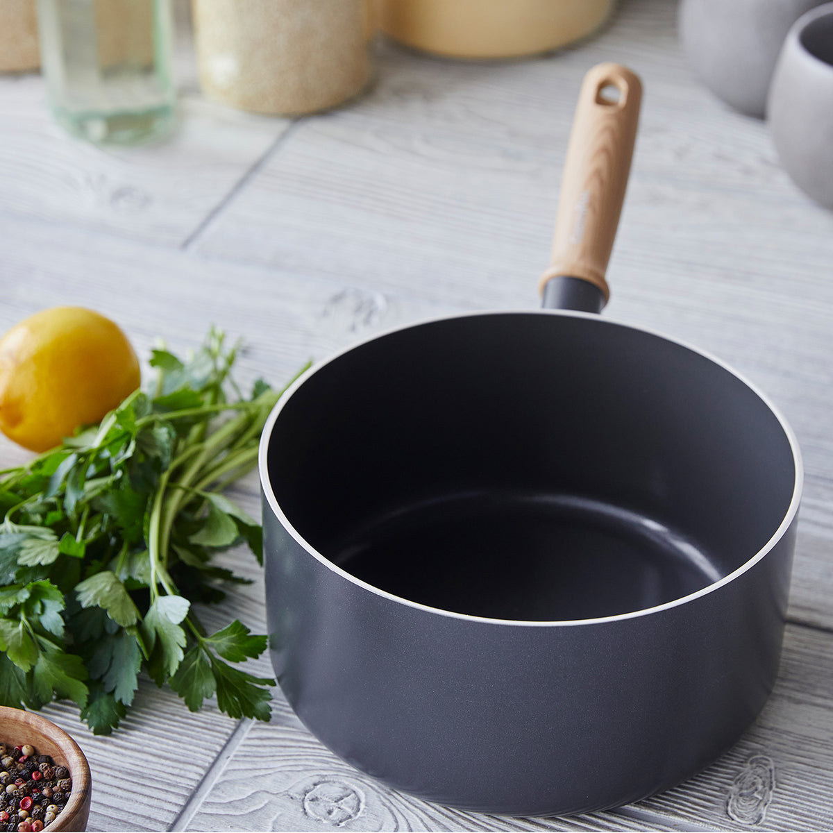 Hudson Ceramic Nonstick 3-Quart Saucepan