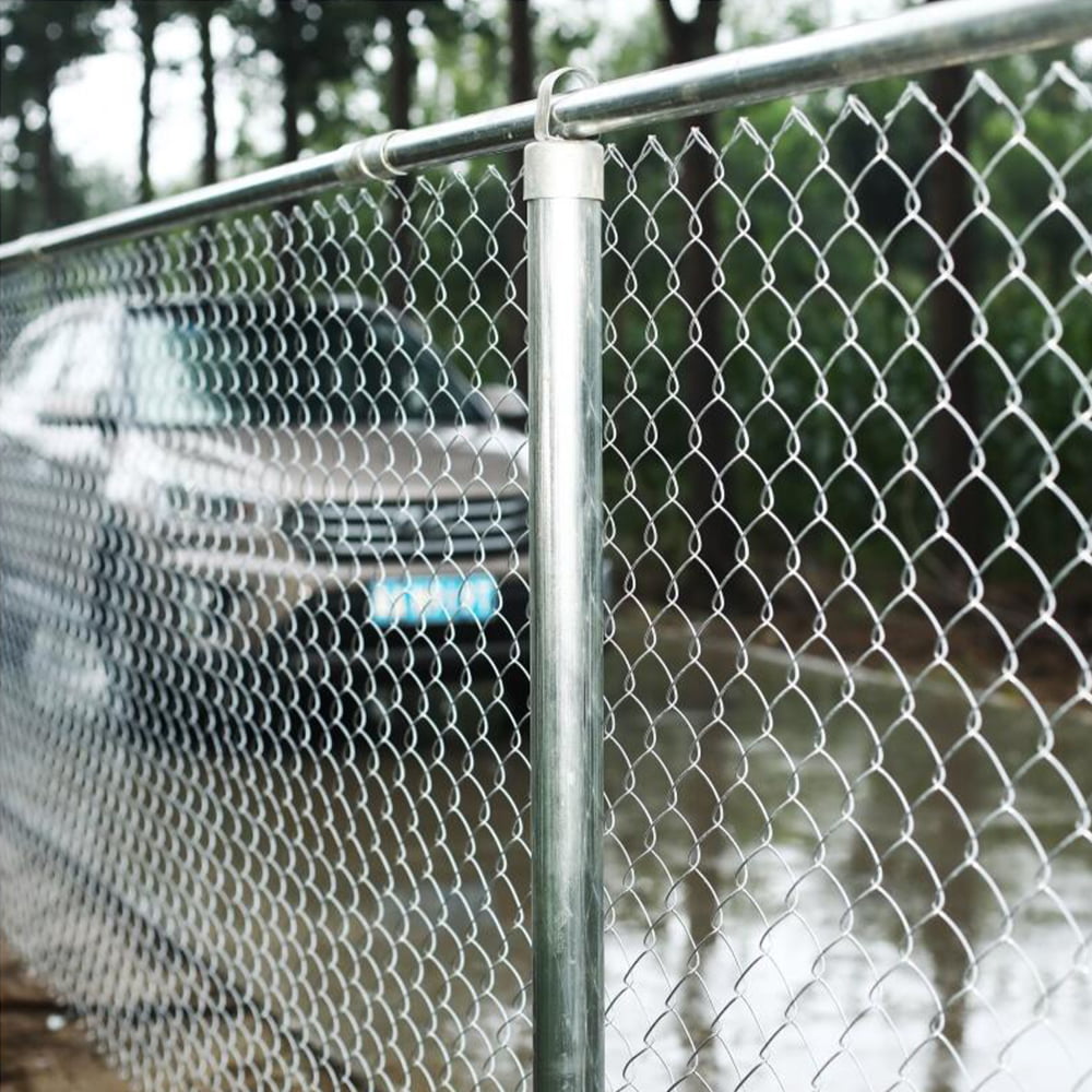 ALEKO Galvanized Steel Chain Link Fence Fabric - 11.5-AW Gauge - 5 X 50 Feet (1.5 X 15m)