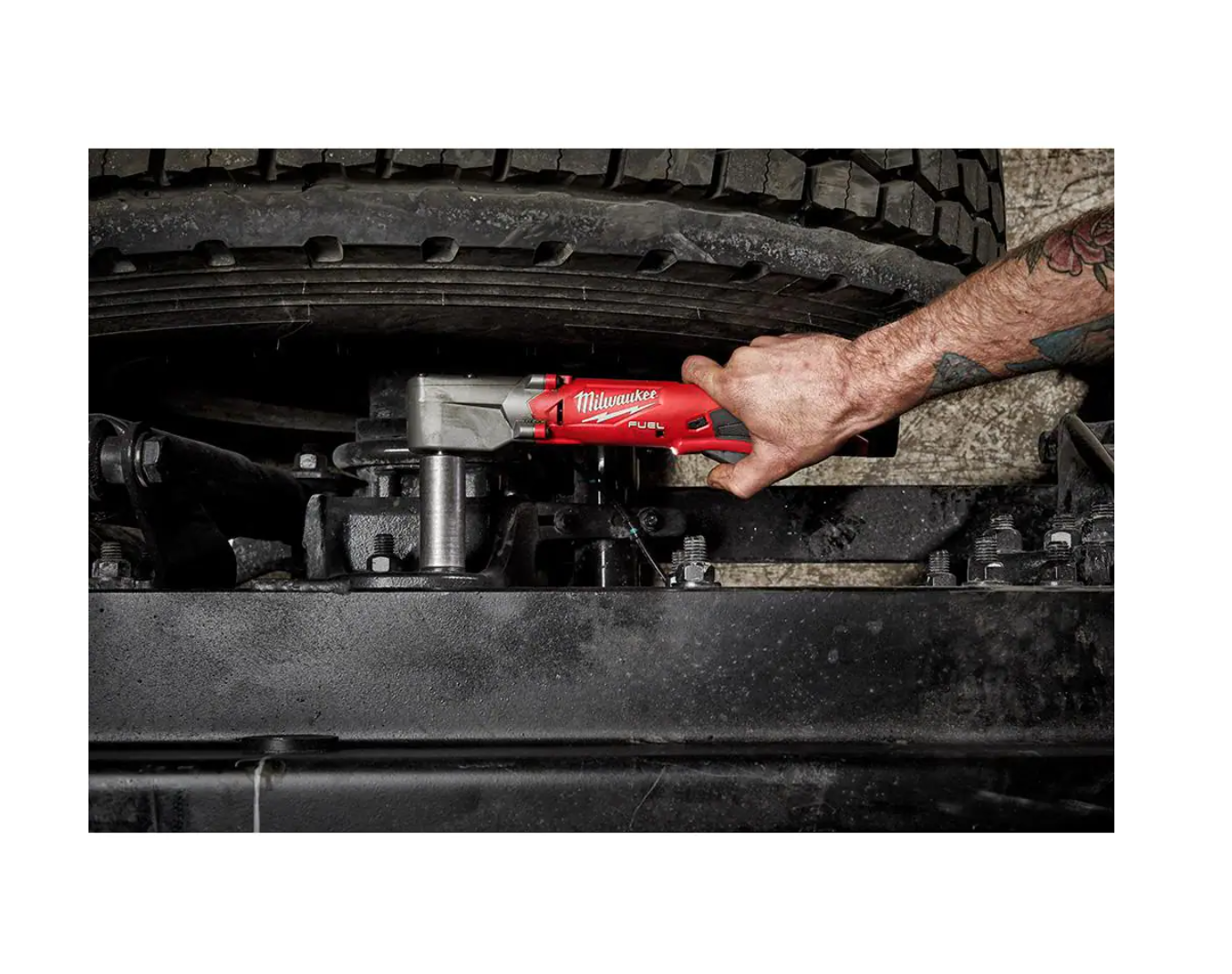 Milwaukee 2565P-20 M12 FUEL 12V Lithium-Ion Brushless Cordless 1/2 in. Right Angle Impact Wrench with Pin Detent (Tool-Only)