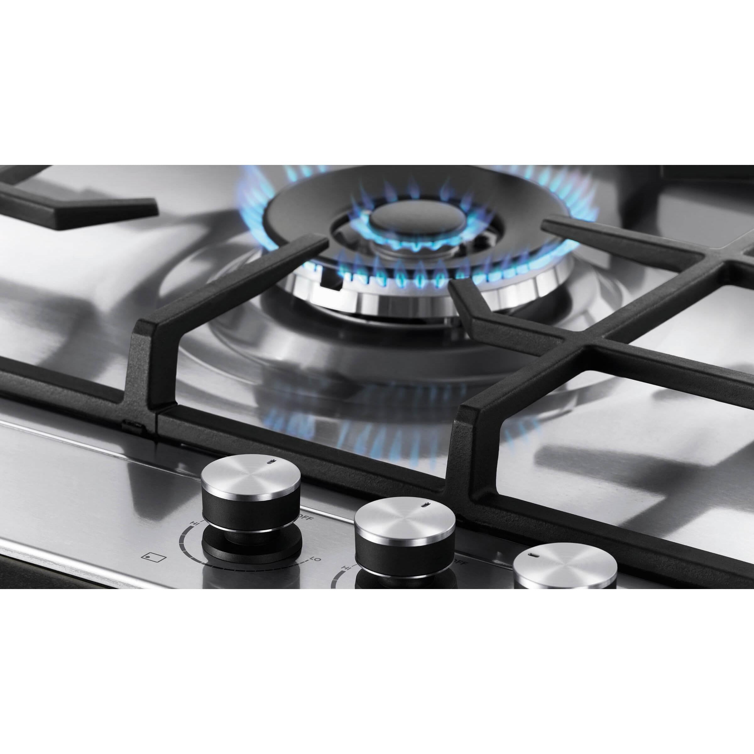 Fisher & Paykel 30-inch Built-in Gas Cooktop with Innovalve? Technology CG305DNGX1 N