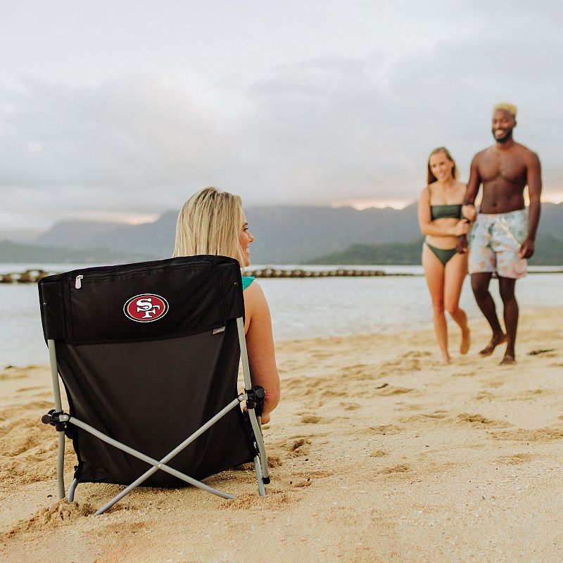 San Francisco 49ers Tranquility Beach Chair with Carry Bag