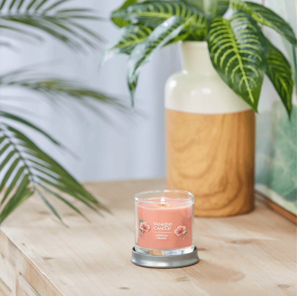 Yankee Candle  Signature Small Tumbler Candle in Tropical Breeze