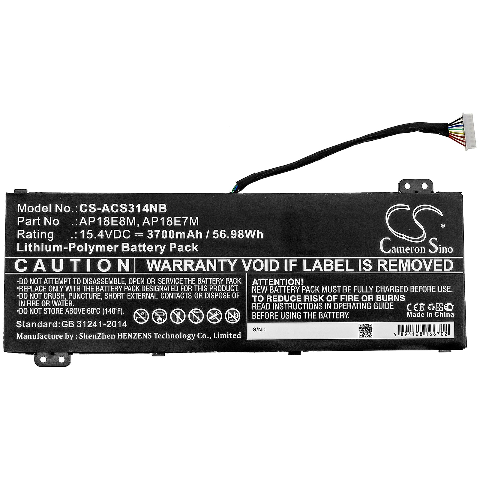 Acer Aspire 7 71574G52MV Aspire 7 A71574 Aspire Replacement Battery BatteryClerkcom Laptop and Notebook