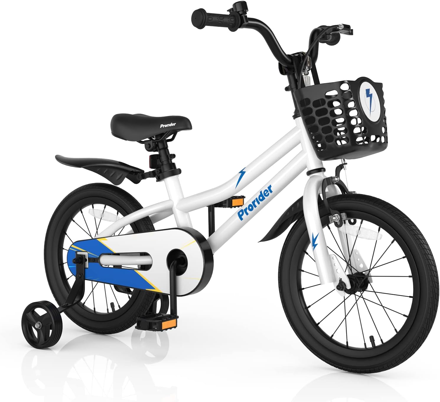 BABY JOY Kids Bike, 14 16 18 Inch Children Bikes for Boys Girls Age 3-8 Years w/Training Wheels