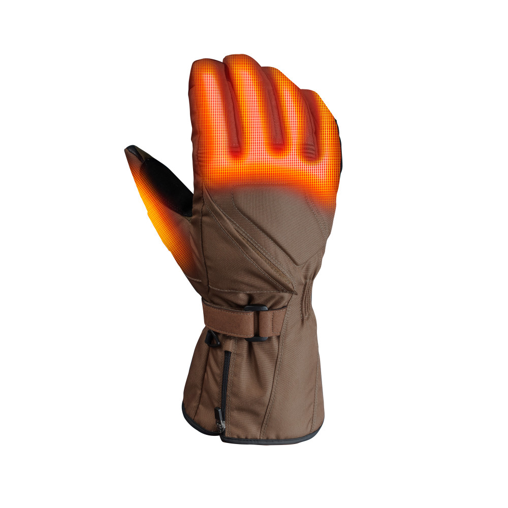 Desert Storm Heated Gloves Unisex 7.4 Volt  Coyote XS ;