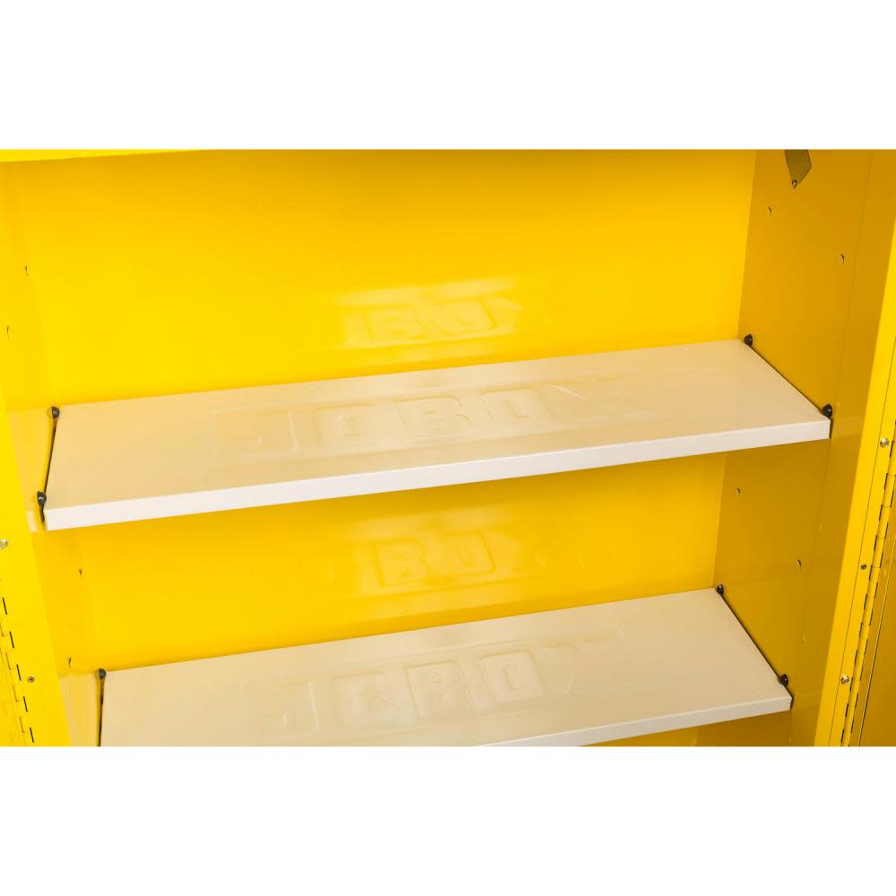 45 Gallon Flammable Manual Close Safety Cabinet ; Yellow ;