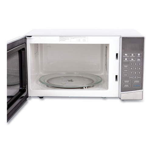 Avanti 1.1 Cubic Foot Capacity Stainless Steel Touch Microwave Oven， 1，000 Watts (MO1108SST)