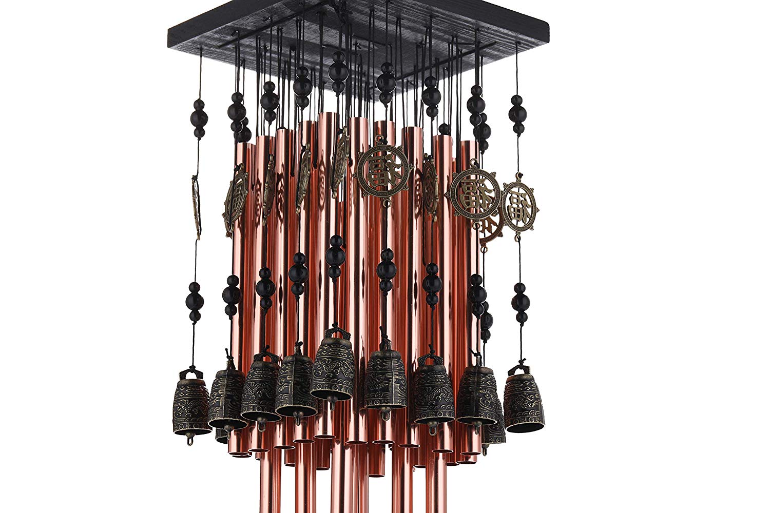 Metal Tube Large Wind Chime with Copper Bell