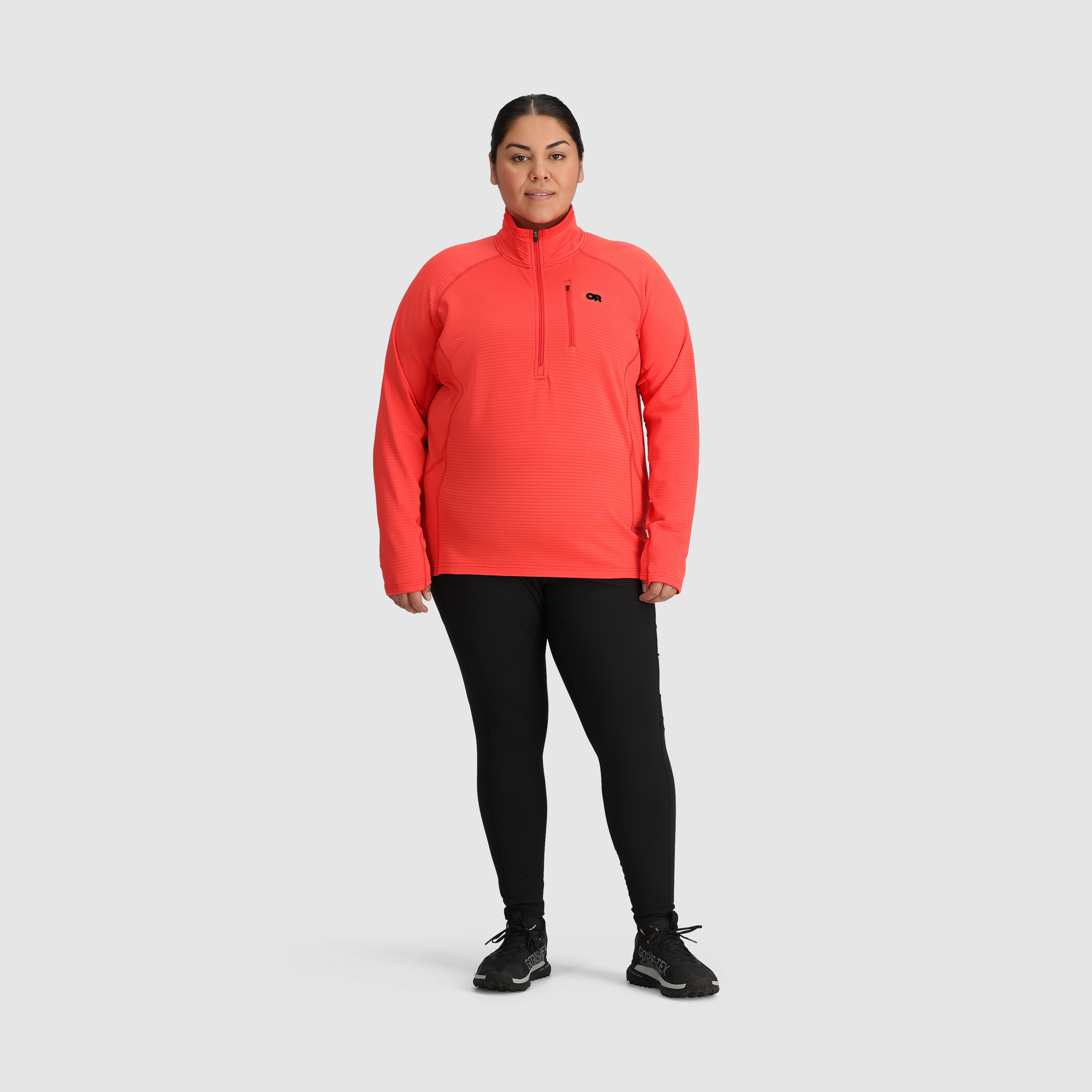 Women's Vigor Grid Fleece Half Zip-Plus