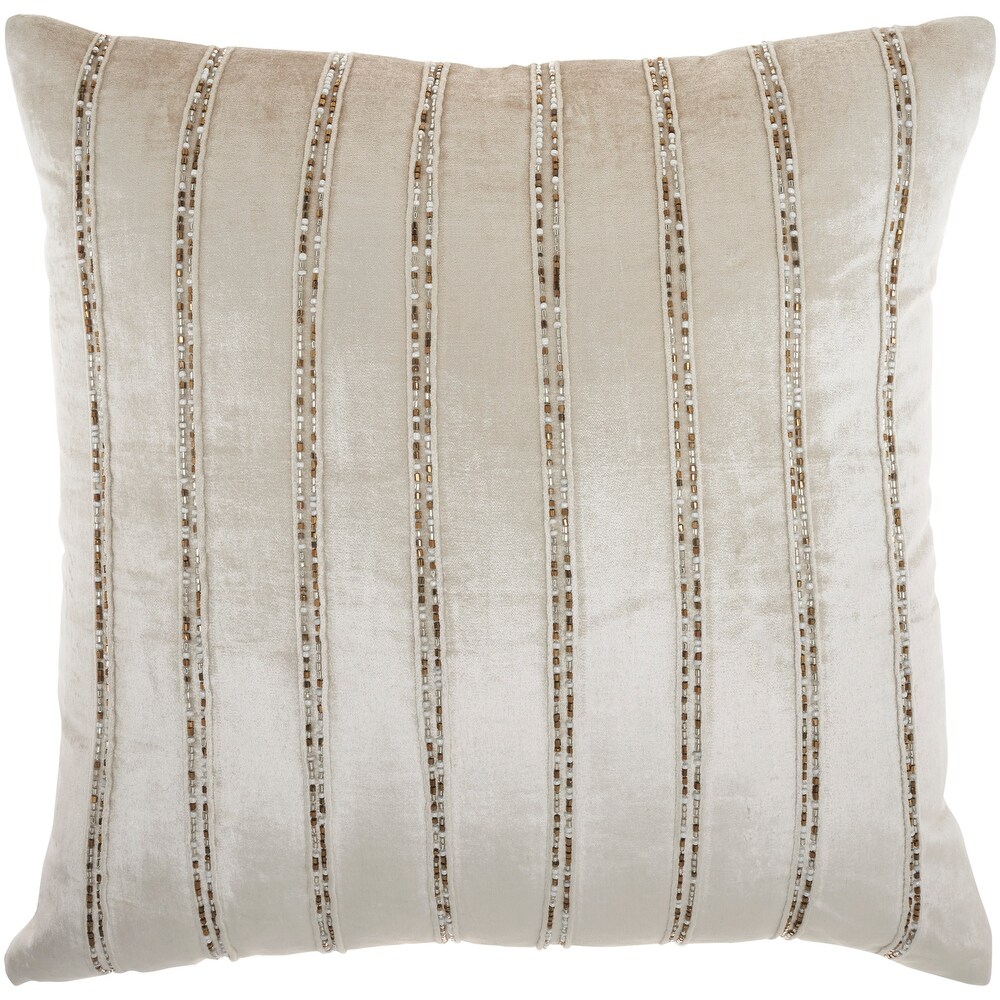 Mina Victory Sofia Striped Throw Pillow   ( 12\