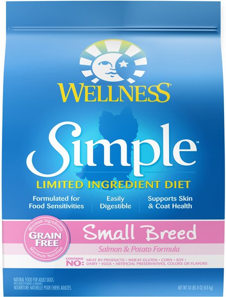 Wellness Simple Limited Ingredient Diet Grain-Free Small Breed Salmon and Potato Formula Dry Dog Food