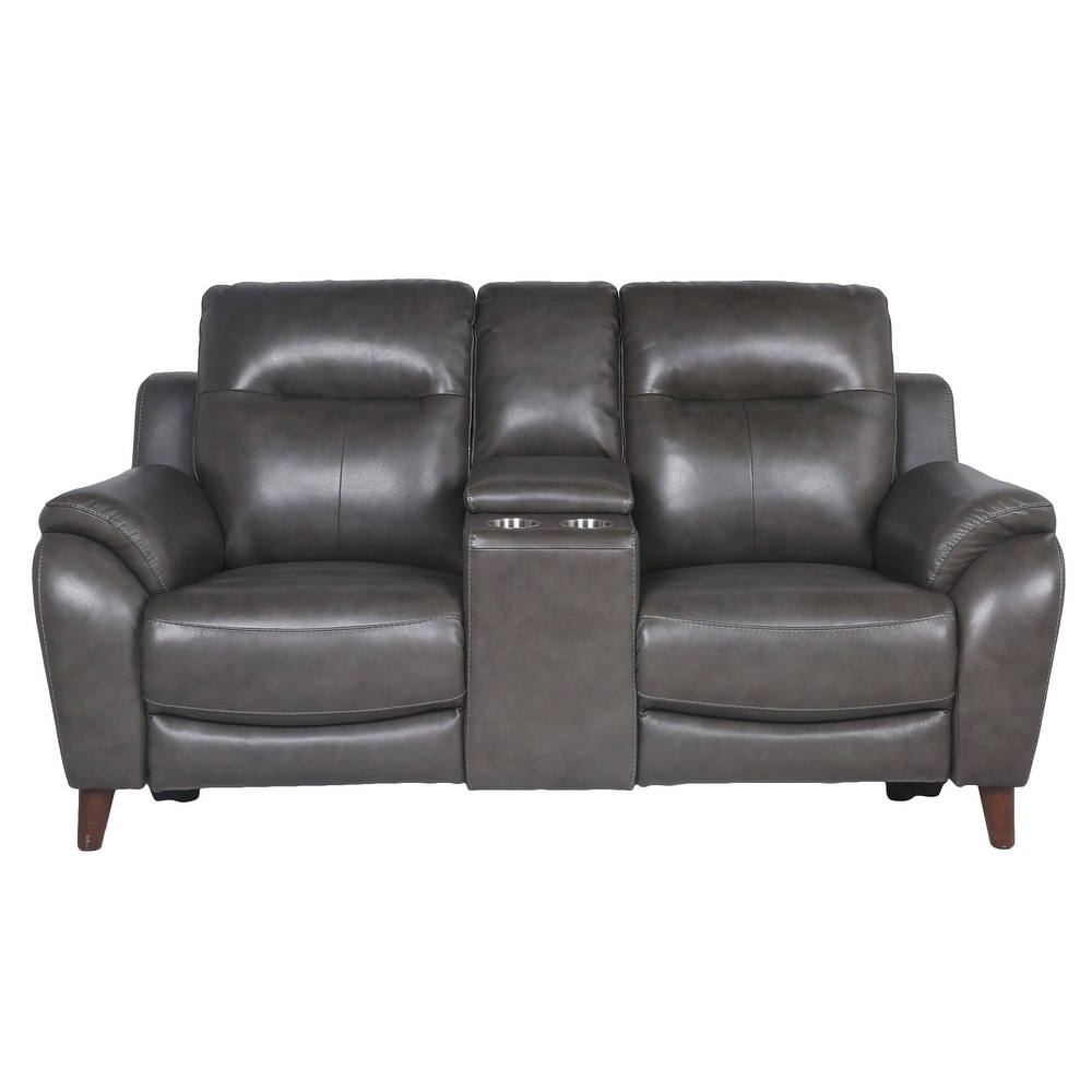 Teretta Power Reclining 3 Piece Sofa Set  Gray