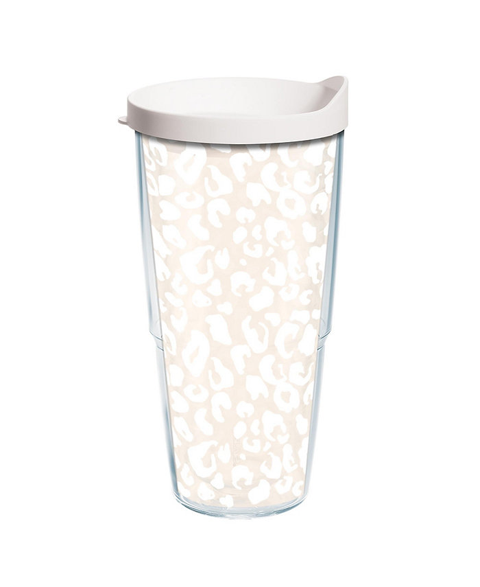 Tervis Tumbler Tervis Leopard Frost Animal Print Collection Made in USA Double Walled Insulated Tumbler Travel Cup Keeps Drinks Cold and Hot 24oz Frost