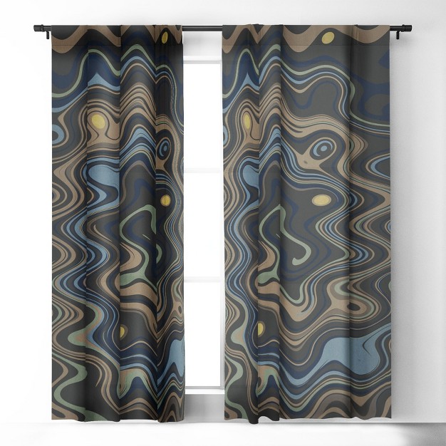 X 50 quot Single Panel Blackout Window Curtain Deny Designs