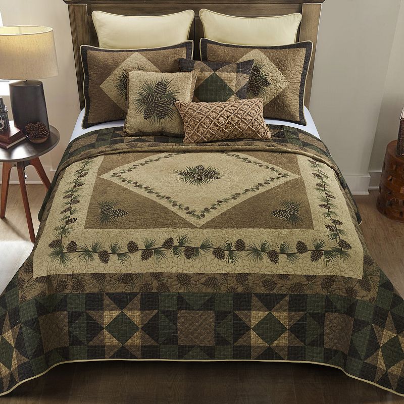 Donna Sharp Antique Pine Quilt Set