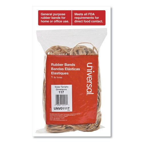 Universal Rubber Bands， Size 117， 0.06