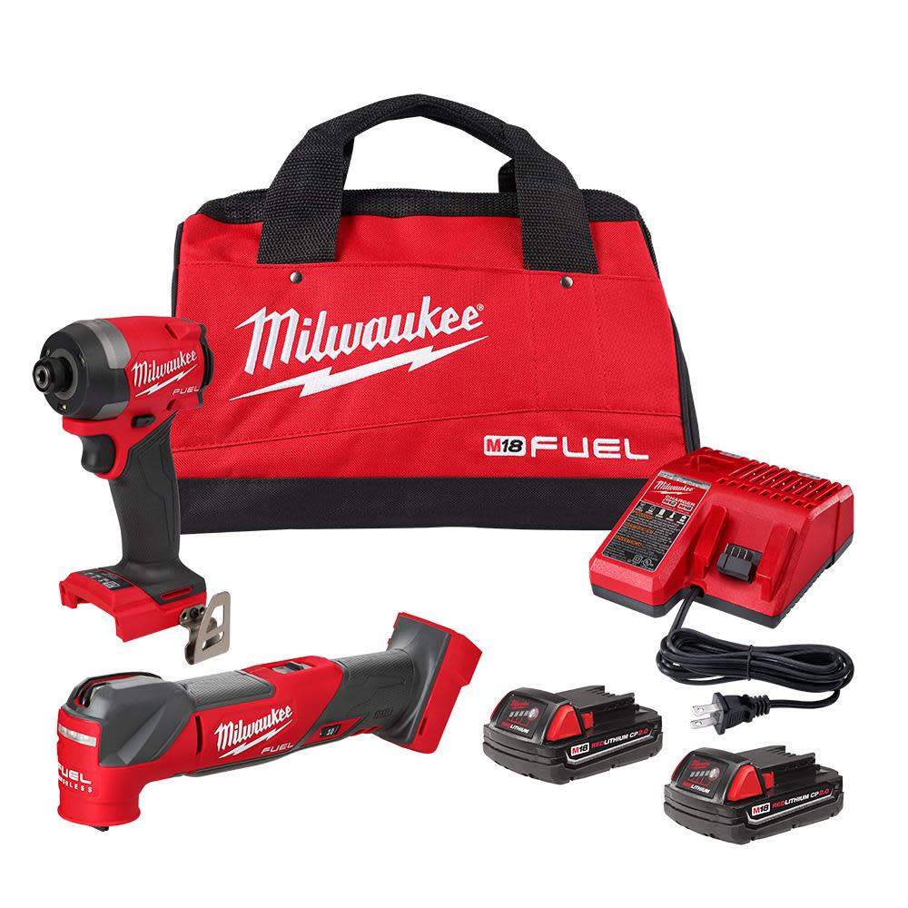 Milwaukee M18 FUEL 2 Tool Combo Kit 2953-22MT from Milwaukee