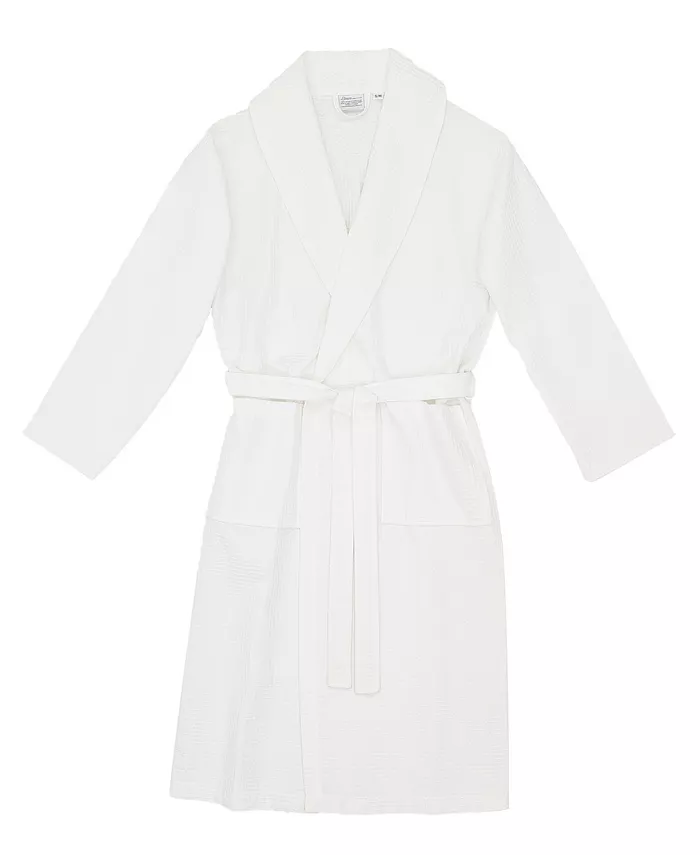 Linum Home Unisex Waffle Weave Bath Robe