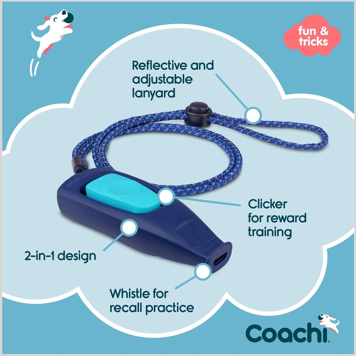 Coachi Whizzclick Dog Training Clicker