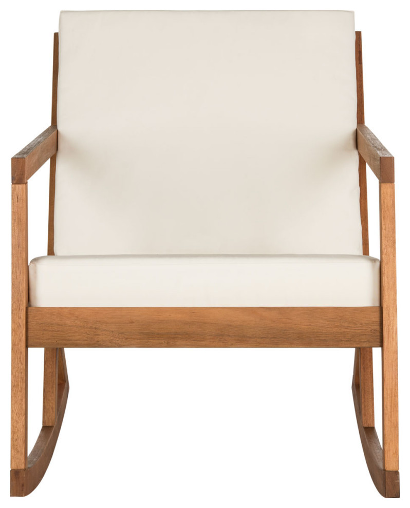 Curie Rocking Chair Natural/ Beige   Transitional   Rocking Chairs   by AED Luxury Home Decor  Houzz