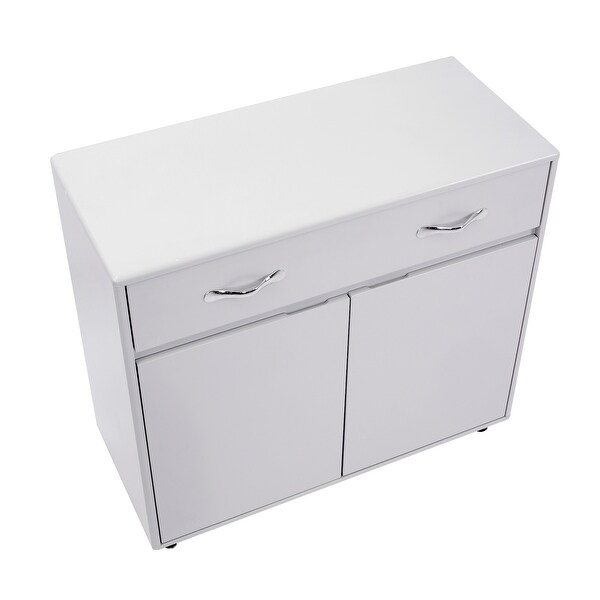 Two door Side Table 35.43(L)x 15.75(W)x 32.09(H) inches