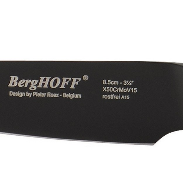 Stainless Steel Paring Knife Black