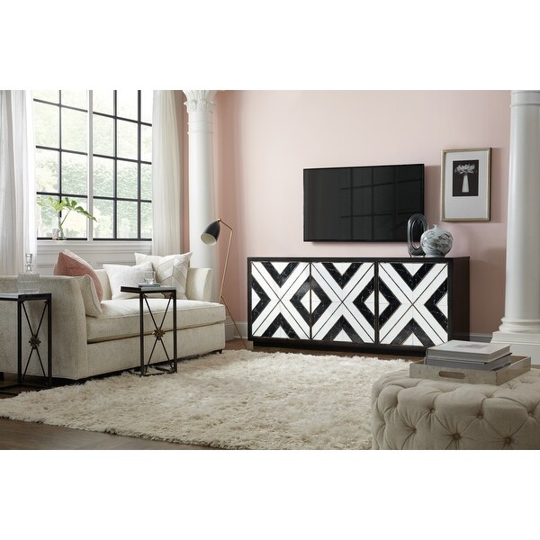 Sanctuary Noir Et Blanc Entertainment Console - 79.75