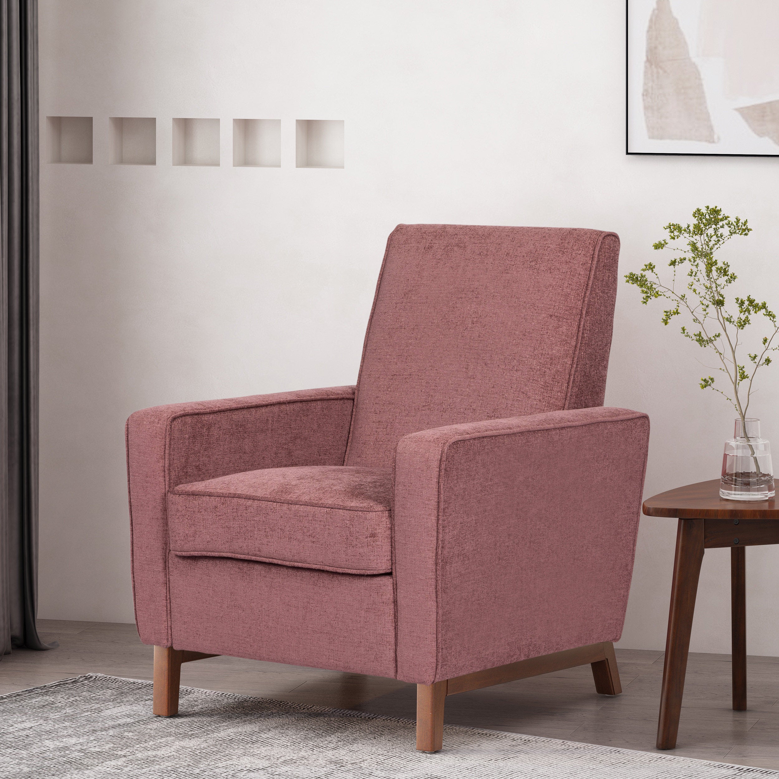 Haston Contemporary Upholstered Club Chair