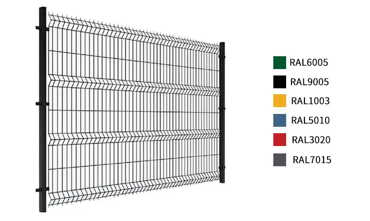 China factory supply garden cheap wire fence / cheap wire fence panel and fence post / garden fence