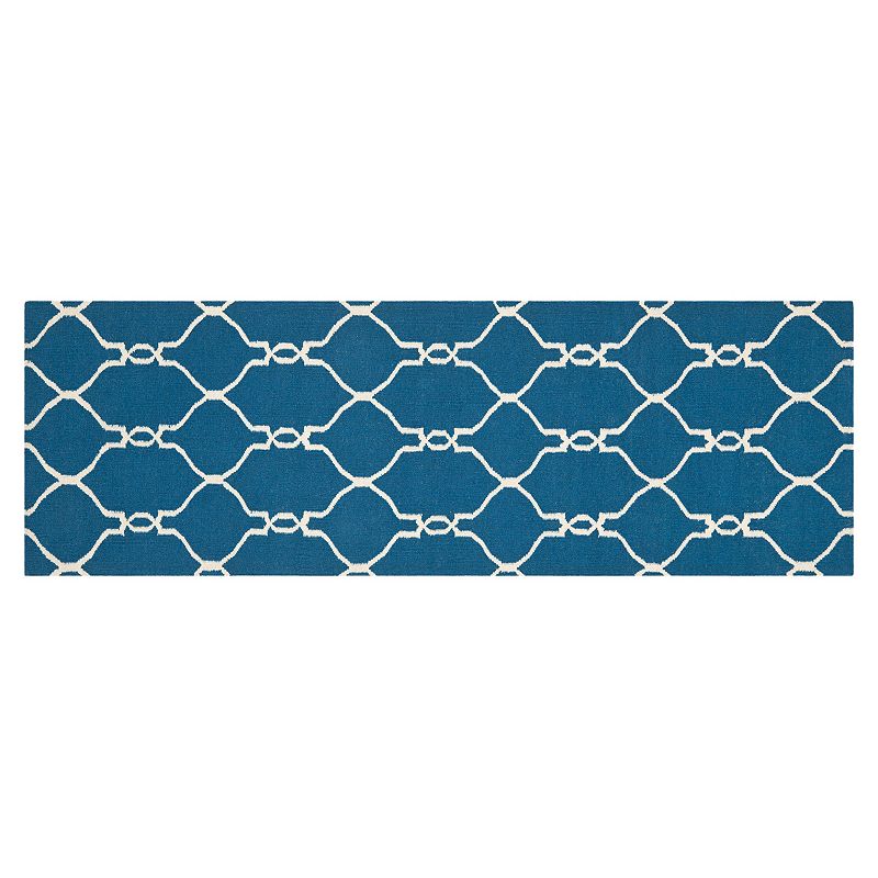 Safavieh Dhurries Interlaced Handwoven Flatweave Wool Rug