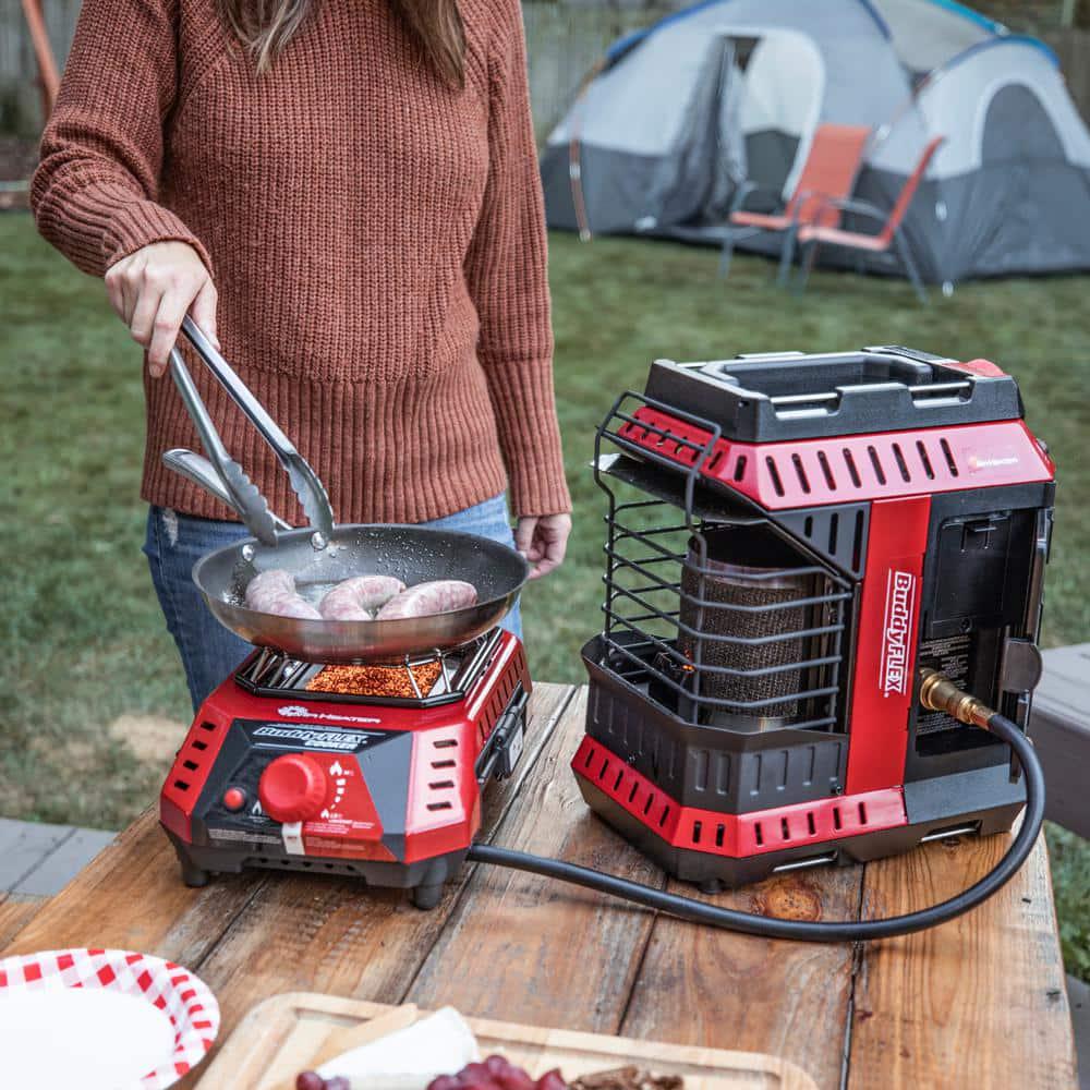 Mr Heater Buddy FLEX 11000 Radiant Propane Space Heater and Cooker