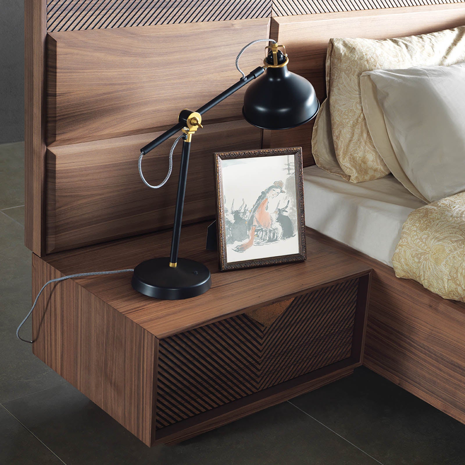 Florya Bedstead+ 2 Bedside Tables Florya009-Bed+2Tables