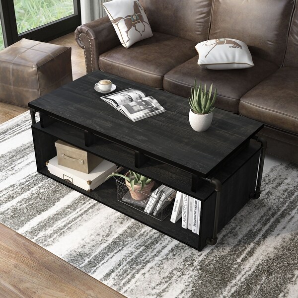 Furniture of America Callis Urban 52-inch Lift Top Coffee Table