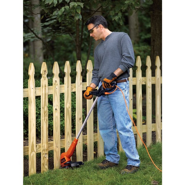 Black amp Decker St7700 4 4 Amp 2 in 1 Straight Shaft 13 In Electric String Trimmer edger