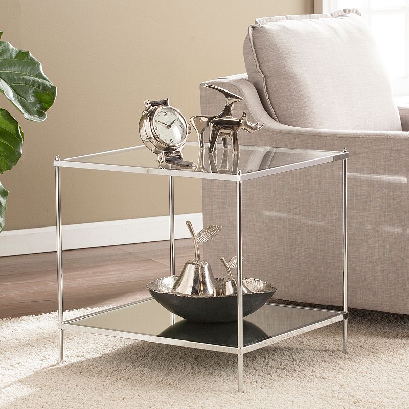 Southern Enterprises Lienz Two-Tiered Console Table