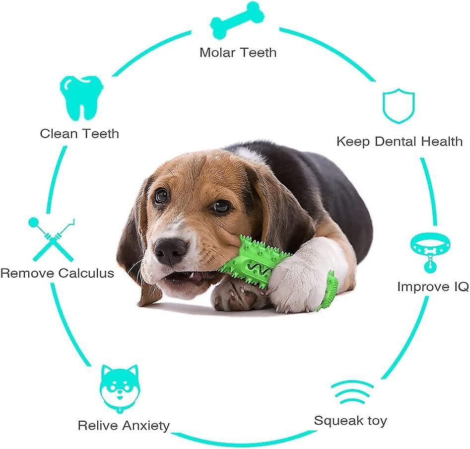 Dog Toys For Aggressive Chewers Indestructible Tough Dog Chew Toys For Large Dogs Squeaky Dog Toys Green