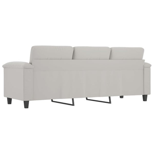 3-Seater Sofa Light Gray 70.9