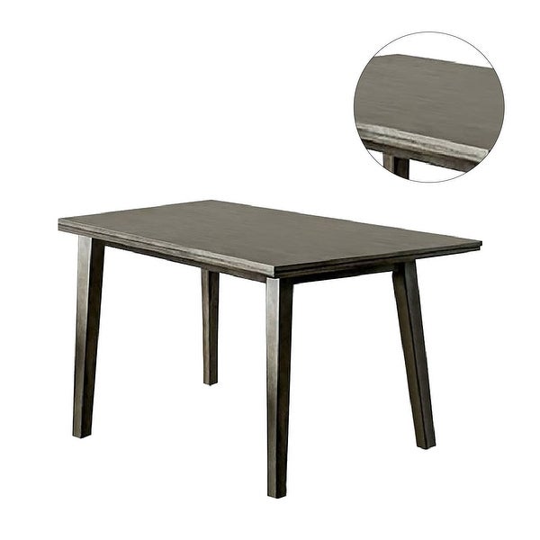 Wooden Dining Room Table in Gray