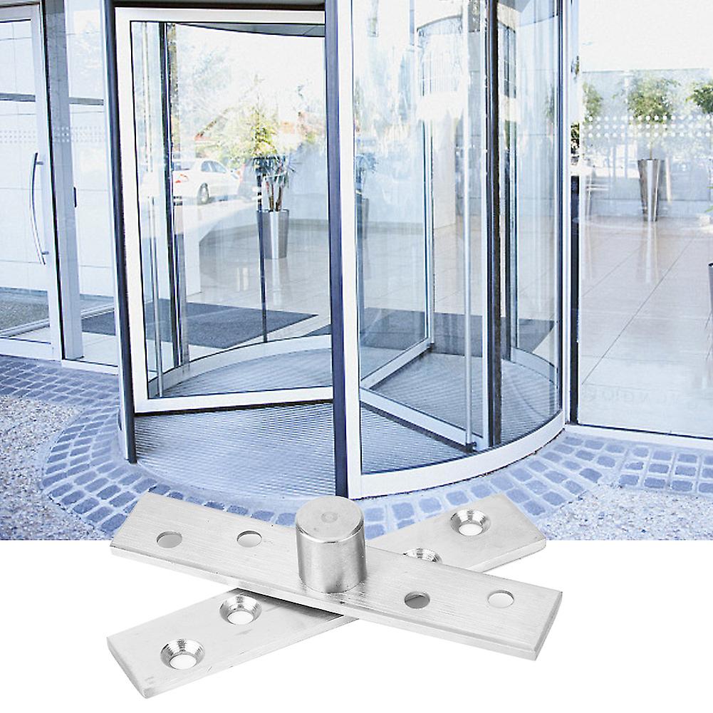 2pcs 360 Degree Rotary Pivot Hinge Stainless Steel Rotating Door Hinge 95mm Longcentral Pivot